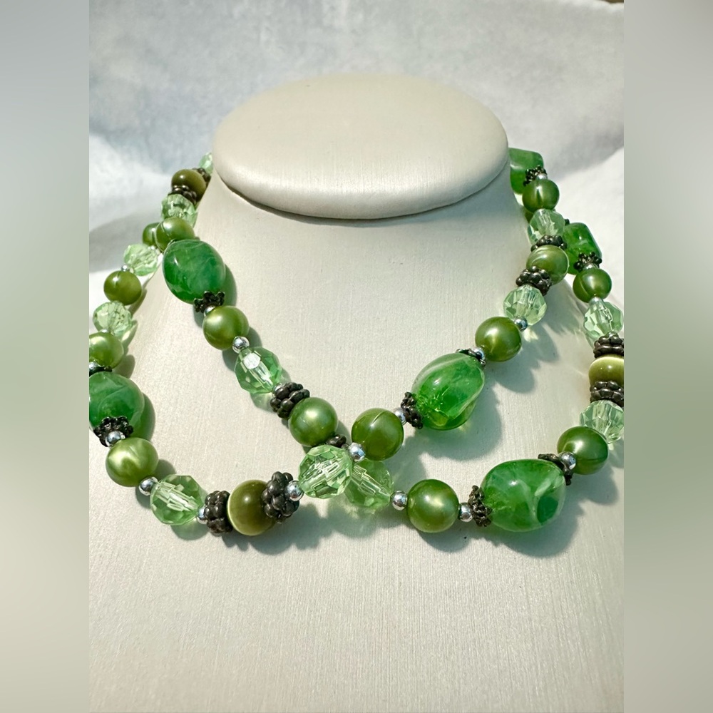 Necklace Vintage Beaded Multiple Style Versatile … - image 1